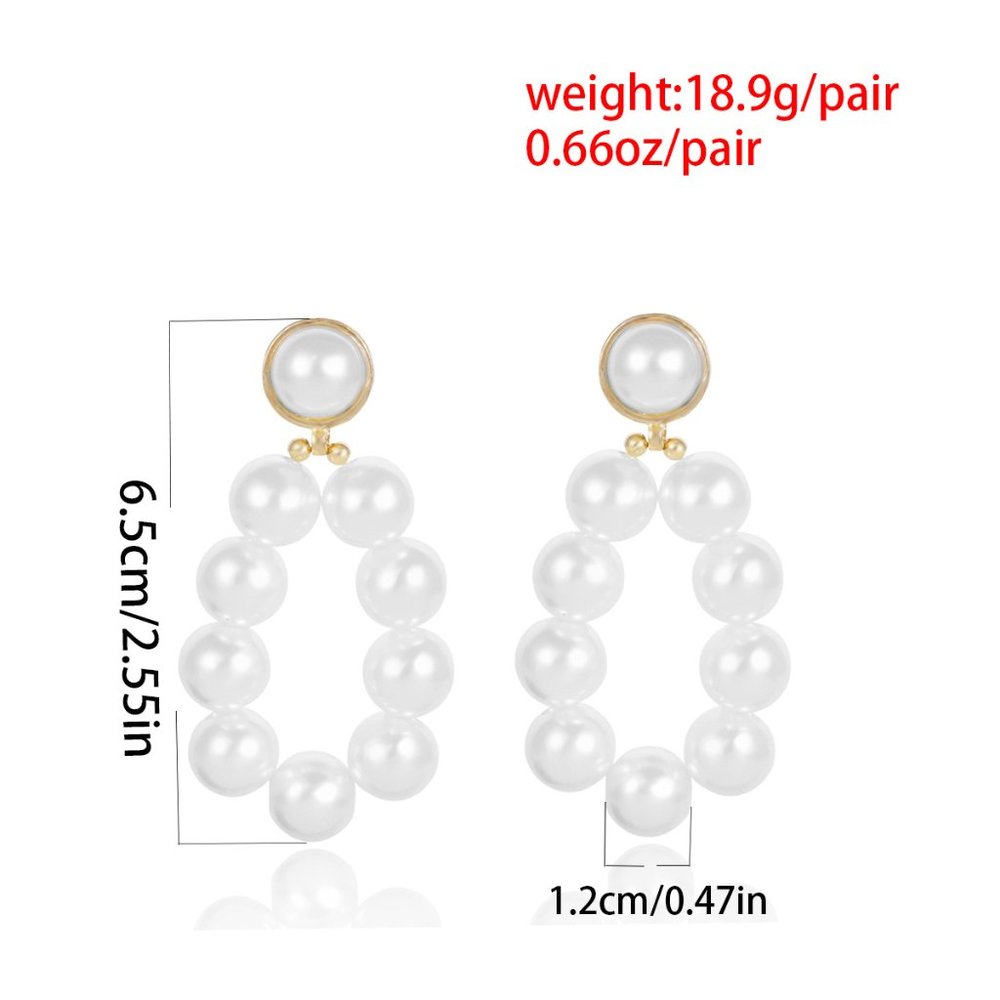 ❤️‍🔥𝕤𝕒𝕝𝕖❤️‍🔥 pearls earrings - Picture 9 of 10